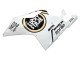 2003-2006 Aprilia RSV1000 Motorcycle Fairings - White Black Lucky Strike Motul Michelin Canada for Sale