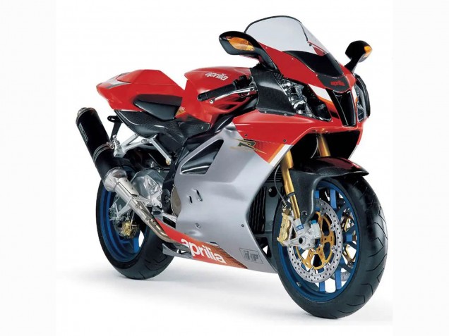 2003-2006 Aprilia RSV1000 Motorcycle Fairings - White Red Black Canada for Sale