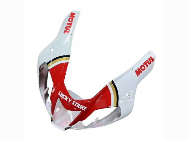 2003-2006 Aprilia RSV1000 Motorcycle Fairings - White Red Lucky Strike Motul 34 Canada for Sale