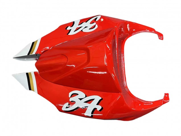 2003-2006 Aprilia RSV1000 Motorcycle Fairings - White Red Lucky Strike Motul 34 Canada for Sale