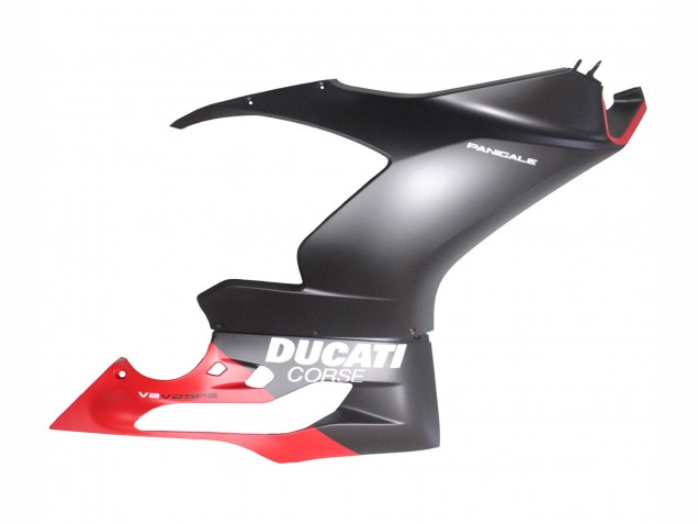 2020-2024 Ducati Panigale V2 Motorcycle Fairings - Red Matte Black Corse Canada for Sale