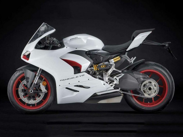2020-2024 Ducati Panigale V2 Motorcycle Fairings - White Red Matte Black Canada for Sale