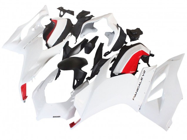 2020-2024 Ducati Panigale V2 Motorcycle Fairings - White Red Matte Black Canada for Sale