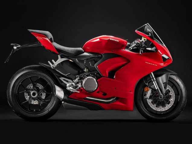 2020-2024 Ducati Panigale V2 Motorcycle Fairing - Red Matte Black Canada for Sale