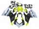 2020-2024 Ducati Panigale V2 Motorcycle Fairings - White Lime Green Glossy Black Stein Dinse VR 46 Canada for Sale