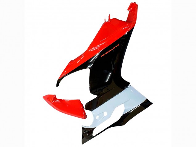 2020-2024 Ducati Panigale V2 Motorcycle Fairing Kits - White Red Glossy Black Canada for Sale