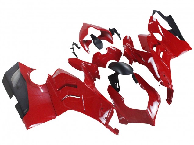 2020-2021 Ducati Panigale V4 V4S Motorcycle Fairing - Red Matte Black Canada for Sale