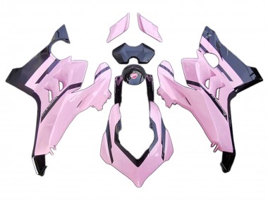 2020-2021 Ducati Panigale V4 V4S Motorcycle Fairings - Pink Glossy Black Canada for Sale