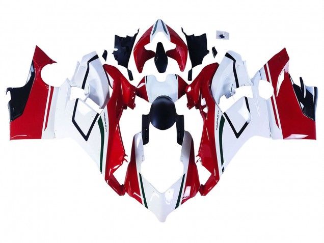 2018-2019 Ducati Panigale V4 V4S Motorcycle Fairings - White Red Green Glossy Black Canada for Sale
