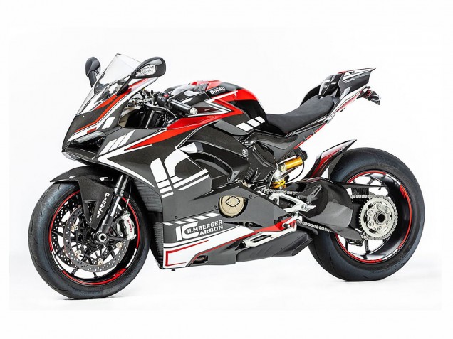 2018-2019 Ducati Panigale V4 V4S Motorcycle Fairings - Red Black Grey Aruba 45 Canada for Sale