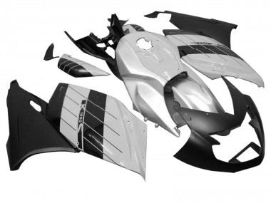 2005-2010 BMW K1200S Motorcycle Fairings - Silver Matte Black Canada for Sale