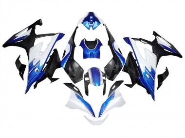 2023-2024 BMW S1000RR Motorcycle Fairings - White Blue Black Carbon Fiber Canada for Sale