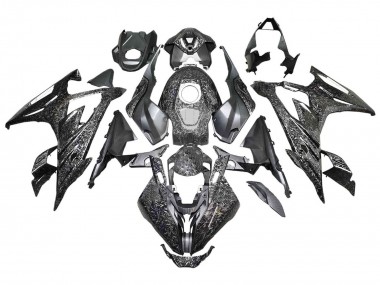 2023-2024 BMW S1000RR Motorcycle Fairings - Black Forged Carbon Fiber Canada for Sale