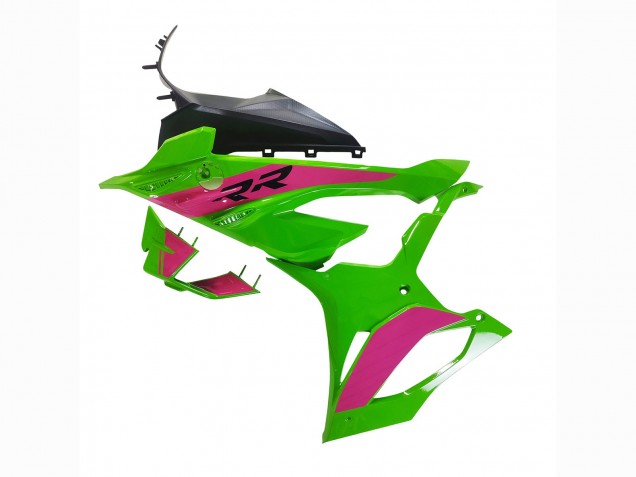 2023-2024 BMW S1000RR Motorcycle Fairings - Pink Green Black Canada for Sale