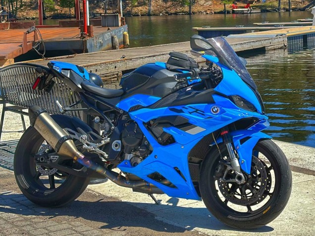 2023-2024 BMW S1000RR Motorcycle Fairing - Glossy Blue Canada for Sale
