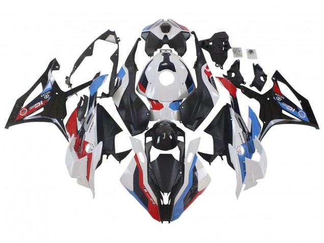 2023-2024 BMW S1000RR Motorcycle Fairings - White Blue Red Matte Black Canada for Sale