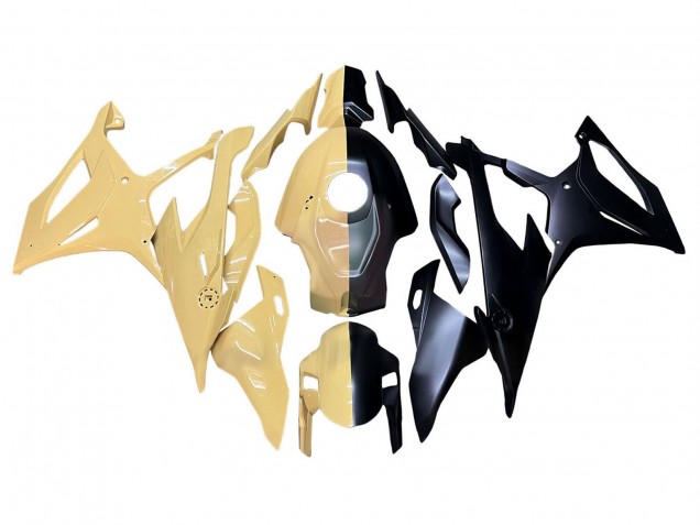 2019-2022 BMW S1000RR Motorcycle Fairings - Black Yellow Canada for Sale