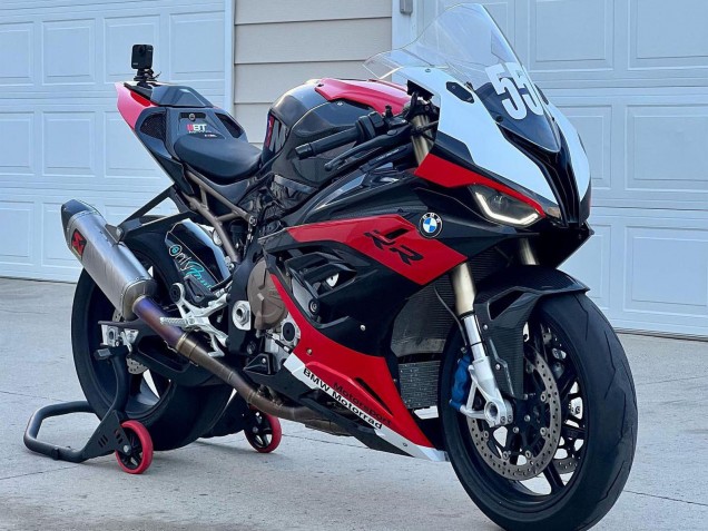 2019-2022 BMW S1000RR Motorcycle Fairings - Black Red White Canada for Sale