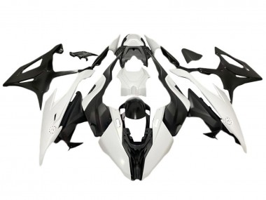 2019-2022 BMW S1000RR Motorcycle Fairings - Matte Black White Canada for Sale