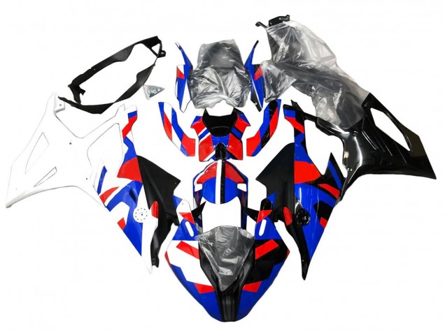2019-2022 BMW S1000RR Motorcycle Fairings - Blue Red White Canada for Sale