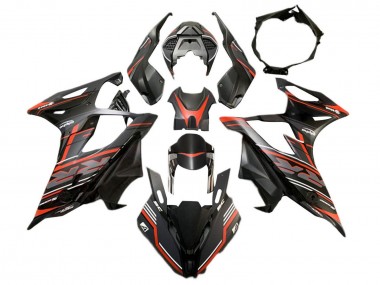 2019-2022 BMW S1000RR Motorcycle Fairing - Matte Black Red Canada for Sale