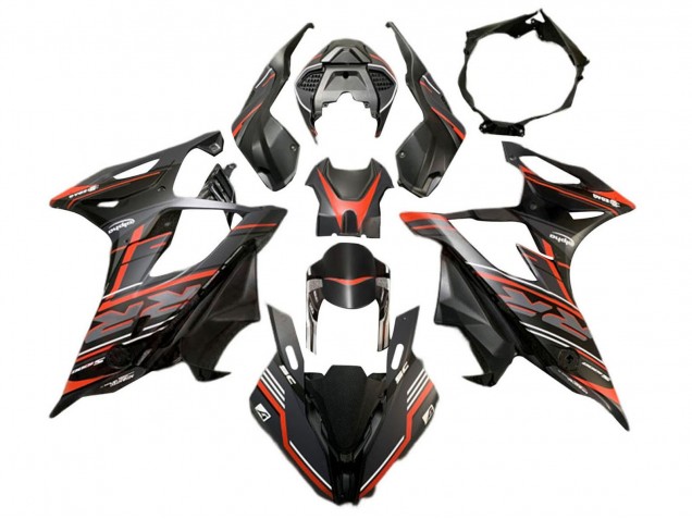 2019-2022 BMW S1000RR Motorcycle Fairing - Matte Black Red Canada for Sale