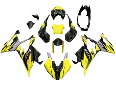 2019-2022 BMW S1000RR Motorcycle Fairings - Matte Yellow Black Canada for Sale