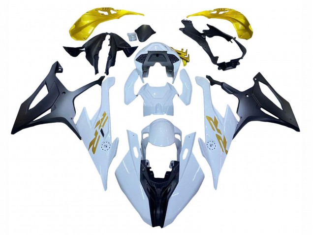 2019-2022 BMW S1000RR Motorcycle Fairings - White Gold Canada for Sale