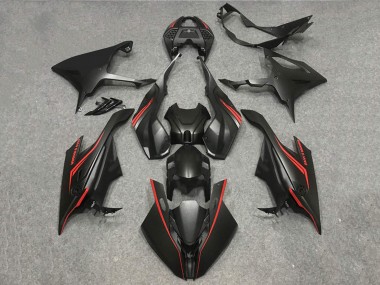 2019-2022 BMW S1000RR Motorcycle Fairings - Matte Black Red Canada for Sale