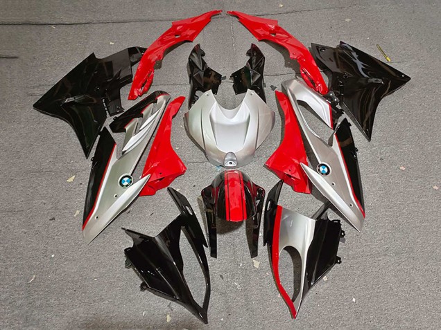 2019-2022 BMW S1000RR Motorcycle Fairings - Black Silver Red Canada for Sale