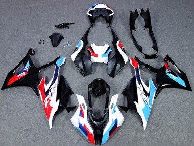2019-2022 BMW S1000RR Motorcycle Fairings - Black White Blue Canada for Sale