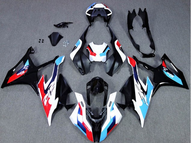 2019-2022 BMW S1000RR Motorcycle Fairings - Black White Blue Canada for Sale