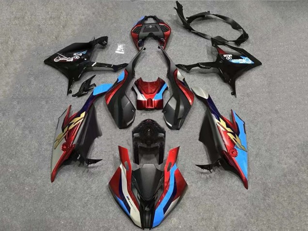 2019-2022 BMW S1000RR Motorcycle Fairing Kits - White Blue Red Black Canada for Sale