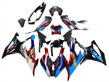 2019-2022 BMW S1000RR Motorcycle Fairing - White Blue Red Black Canada for Sale