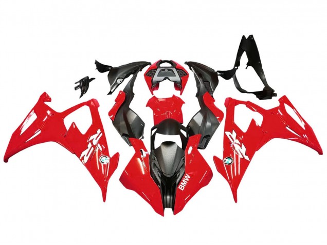 2019-2022 BMW S1000RR Motorcycle Fairing Kits - Red Black Canada for Sale