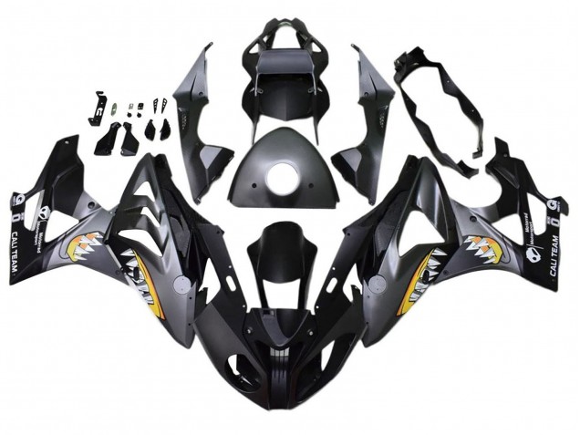 2017-2018 BMW S1000RR Motorcycle Fairings - Grey Black Yellow Shark Canada for Sale