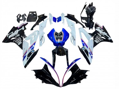 2017-2018 BMW S1000RR Motorcycle Fairing - White Blue Glossy Black Canada for Sale
