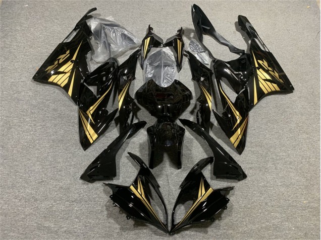 2017-2018 BMW S1000RR Motorcycle Fairings - Gold Glossy Black Canada for Sale
