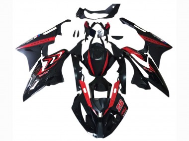2017-2018 BMW S1000RR Motorcycle Fairing - Red Glossy Black Matte Black Canada for Sale