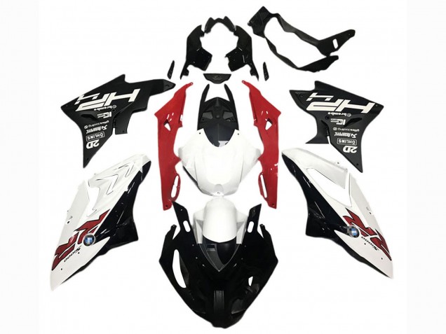 2017-2018 BMW S1000RR Motorcycle Fairings - White Red Matte Black Canada for Sale
