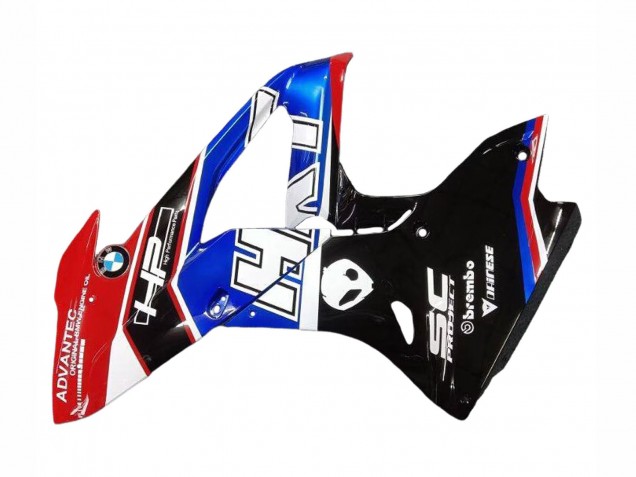 2017-2018 BMW S1000RR Motorcycle Fairings Kits - White Blue Red Glossy Black Canada for Sale