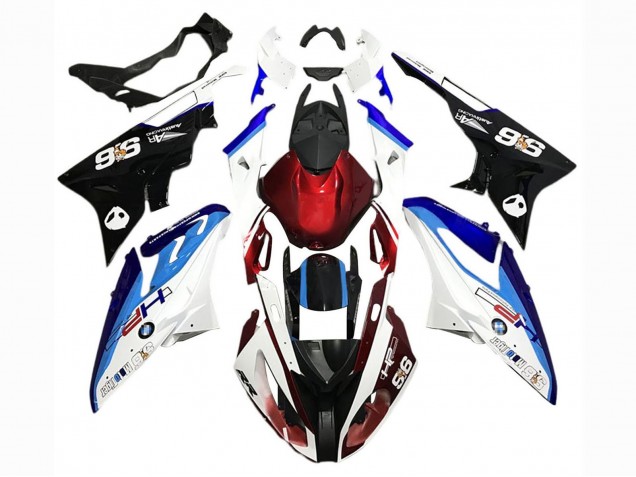 2017-2018 BMW S1000RR Motorcycle Fairing - White Blue Red Black Canada for Sale