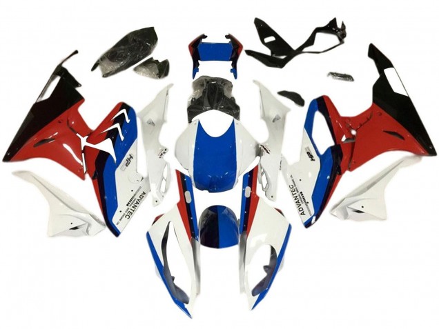 2017-2018 BMW S1000RR Motorcycle Fairings - White Blue Red Black Canada for Sale