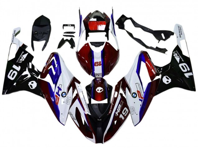 2017-2018 BMW S1000RR Motorcycle Fairings - White Red Blue Black Canada for Sale