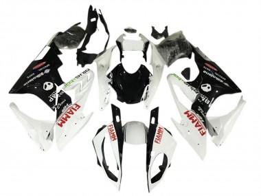 2017-2018 BMW S1000RR Motorcycle Fairings - White Black Fiamm Canada for Sale