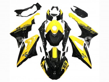 2017-2018 BMW S1000RR Motorcycle Fairings - Yellow Black Canada for Sale