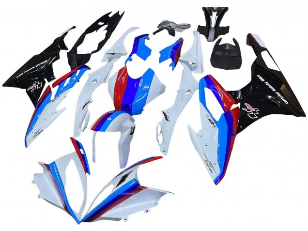 2015-2016 BMW S1000RR Motorcycle Fairing Kits - White Red Blue Glossy Black Canada for Sale