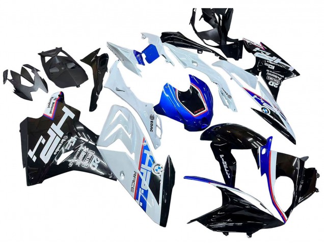 2015-2016 BMW S1000RR Motorcycle Fairing Kits - White Blue Glossy Black Canada for Sale