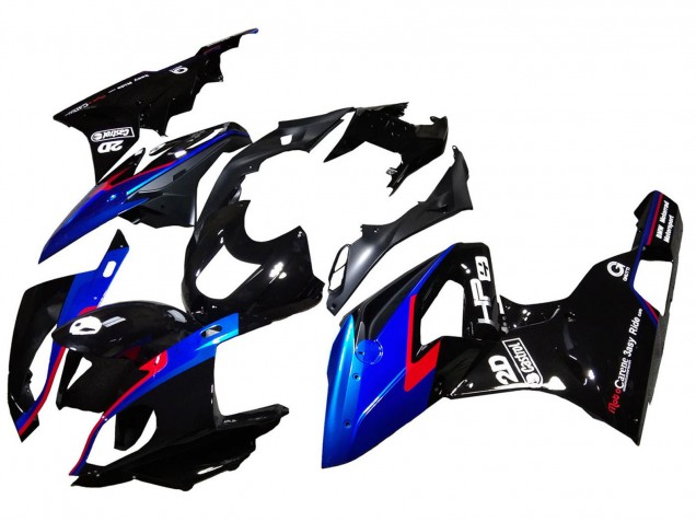 2015-2016 BMW S1000RR Motorcycle Fairings - Red Blue Black Glossy Black Canada for Sale