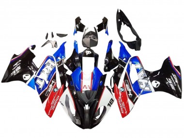 2015-2016 BMW S1000RR Motorcycle Fairing - Blue Red Glossy Black Canada for Sale